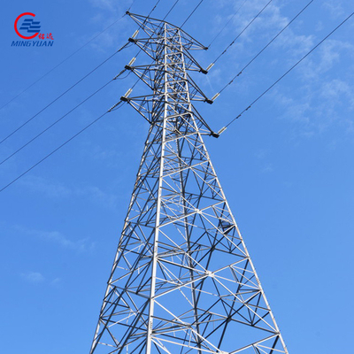 레티스 전기 탑 전송 탑 35kV 앵글 스틸  0.85 나트 / 스큐텀