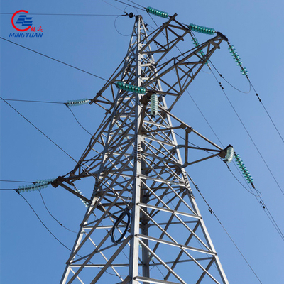 레티스 전기 탑 전송 탑 35kV 앵글 스틸  0.85 나트 / 스큐텀