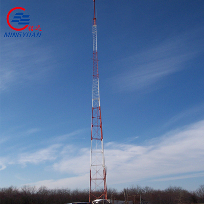 직류 전기로 자극된 삼각 자립하 휴대폰 기지국 30m 45m 60m Q355B GSM 송신 안테나