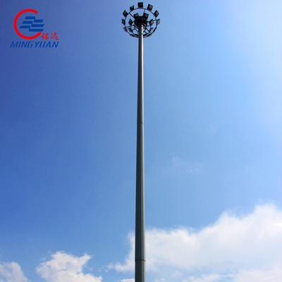경기장과 스퀘어 Q235b를 위한 30m 40m 높은 Mast 등주 야외 태양 주도하는 철강