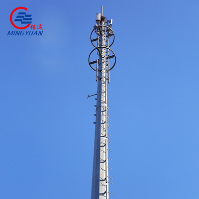 고온 침지 직류 전기로 자극된 카무플라주 휴대폰 기지국은 다각형 생체 공학 나무 GSM 안테나 마스트를 점점 줄였습니다