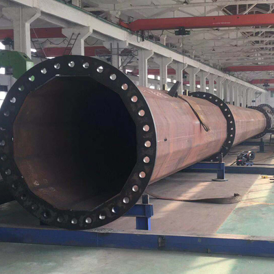 높은 마스트 전기 용도 기둥 전기 서스펜션 기둥 35 Kv