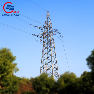 진열철 400kV 큰 전력 라인 타워 Q355B